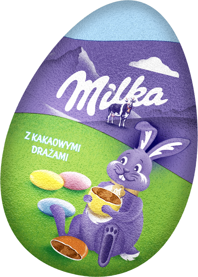 Wielkanocne jajko Milka